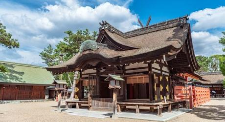 Enchanting Travels Japan Tours Osaka Sumiyoshi taisha shrine in Osaka, Japan