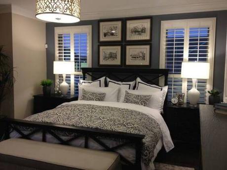 small master bedroom ideas with king size bed - 14. Black Master Bedroom Furniture Decor -Harptimes.com