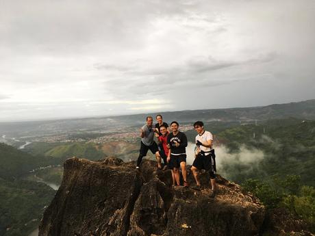 group photo at Mt. Pamitinan cliff