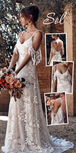 grace loves lace wedding dresses icon latest collection collage Sol