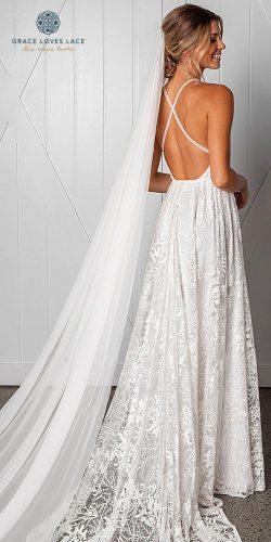 grace loves lace wedding dresses icon latest collection open back gown natural waist harri