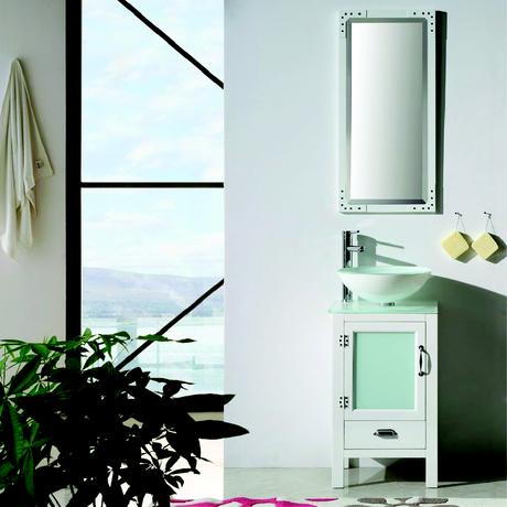 willowhills single vanity in white