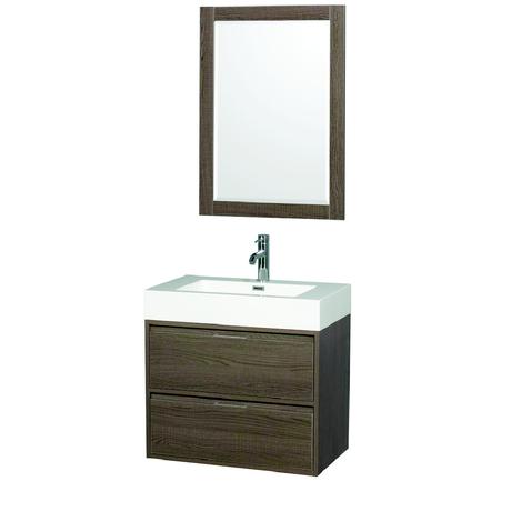 daniella single bathroom vanity in gray oak