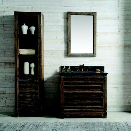 willownest modern sink single vanity with natural wood