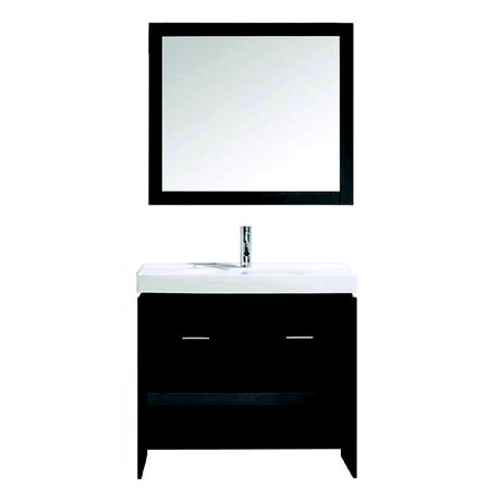 gloria single bathroom vanity in espresso