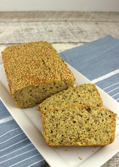 Savory Almond Meal Bread #BreadBakers Savory Almond Meal Bread #BreadBakers