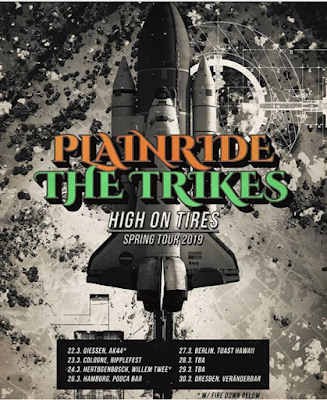 Plainride and The Trikes Announce German Spring Tour Supporting Latest Ripple release, Life on Ares
