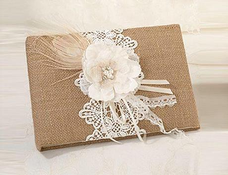 bridal shower gifts vintage lace guest book