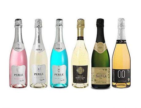 bridal shower gifts non alcohol sparkling wine set