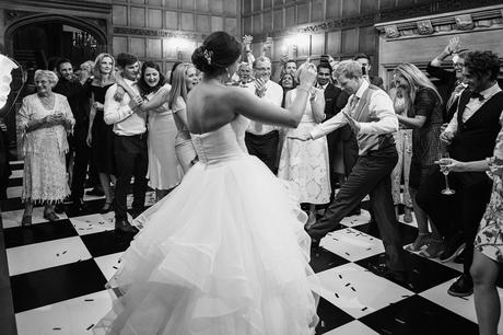 first dance at a hengrave hall wedding