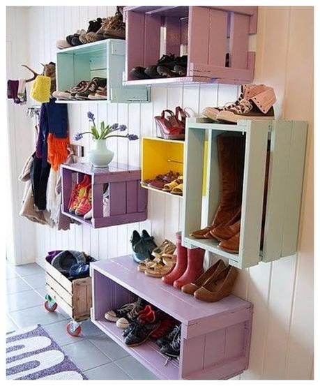 Over 20 Easy To Make Shoe Rack Ideas