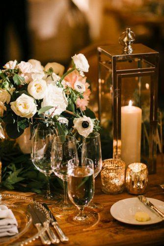 whimsical wedding decor ideas gold lantern JoshElliott Photography