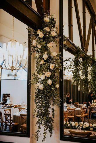 whimsical wedding decor ideas flower reception details Alex Jackson Photography