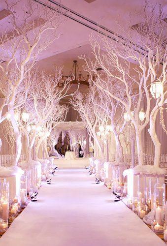 whimsical wedding decor ideas white aisle Studio ATG