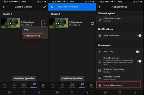 How to Download Netflix Movies & Shows for Offline Viewing on Phone delete netflix downloaded movies and episodes