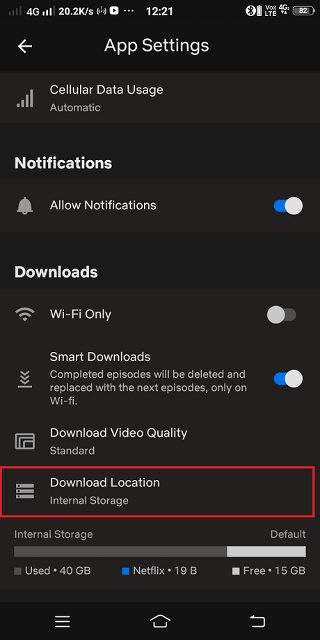 How to Download Netflix Movies & Shows for Offline Viewing on Phone Change Netflix Download Locations