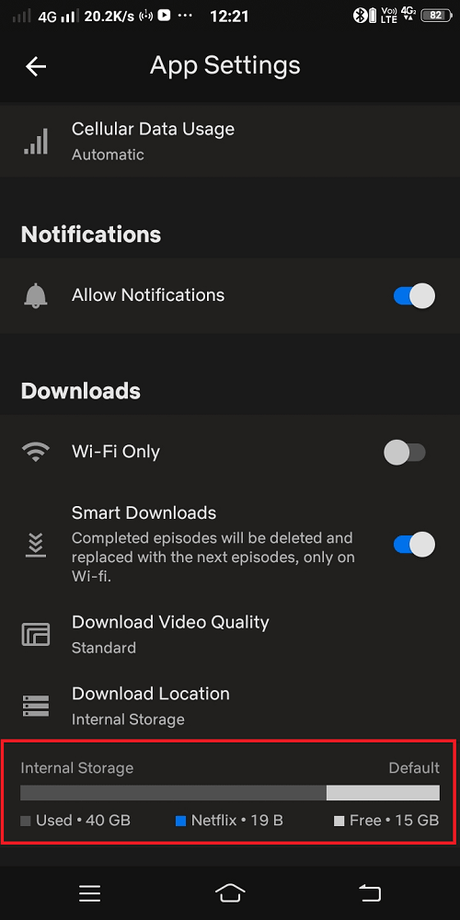 How to Download Netflix Movies & Shows for Offline Viewing on Phone check how much space netflix downloaded movies and series consuming