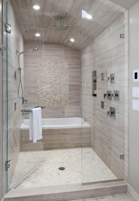 Big Walk-In Shower Master Bathroom Ideas