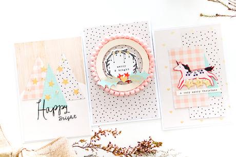 Maggie Holmes Design Team : Christmas Pastel Cards
