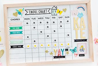 Crate Paper Design Team : Chore Chart - Paperblog