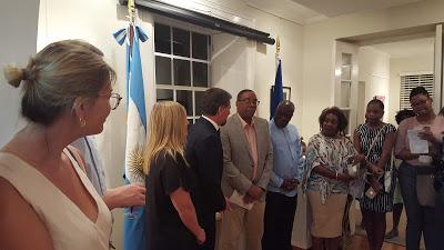 Resolutions Exhibition - Argentina Embassy, Barbados