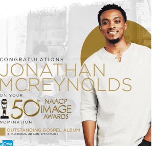 Jonathan McReynolds Earns NAACP Image Award Nomination