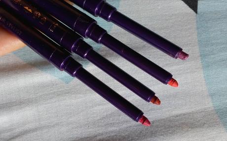 The One Color Stylist Lip liners Review + Swatches