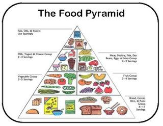the food pyramid, pregnancy diet chart. 