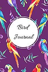 Image: Bird Journal: A Purple Themed Bird Watching Logbook, Notebook, Journal, Diary And Guide Perfect For Birders And Birdwatchers, Great For Adults And Kids, by Eden Publishing (Author). Publisher: Independently published (January 8, 2019)