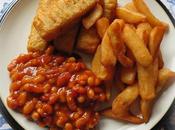 Fish Fingers, Chips Beans