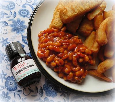 Fish Fingers, Chips & Beans