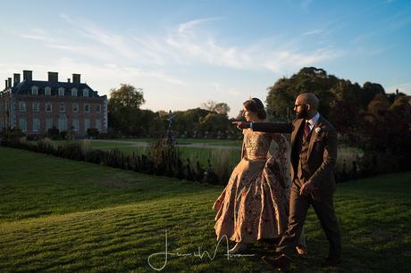 Bride & Groom at St Giles House