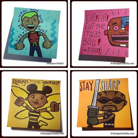 SuperLunchNotes: Black Superheroes Edition