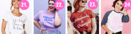 24 slogan tees to celebrate International Women’s Day