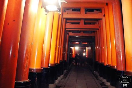 Fushimi Inari-taisha at Night - Kyoto, Japan