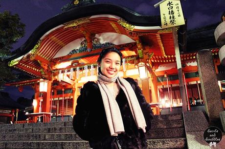 Fushimi Inari-taisha at Night - Kyoto, Japan
