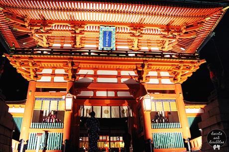 Fushimi Inari-taisha at Night - Kyoto, Japan