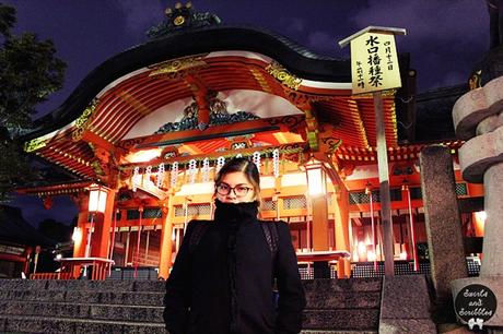 Fushimi Inari-taisha at Night - Kyoto, Japan