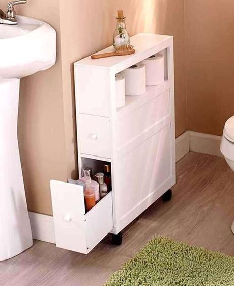Bathroom Storage Ideas Slim Storage for Bathroom
