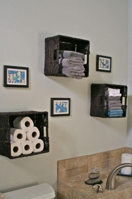 Bathroom Storage Ideas Cleverly Work the Wall