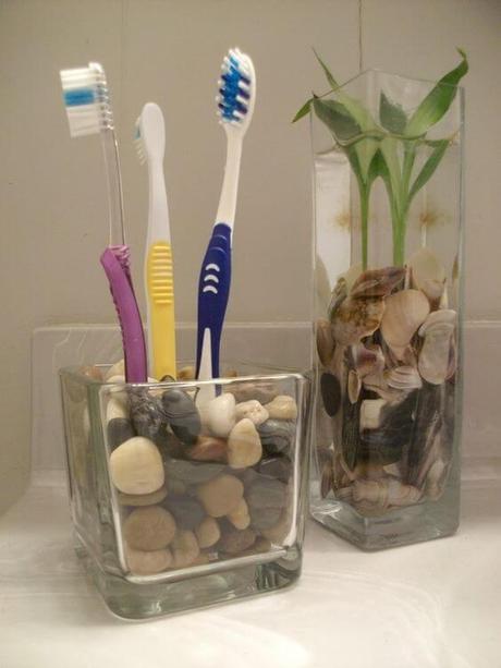 Bathroom Storage Ideas Natural Toothbrush Holder