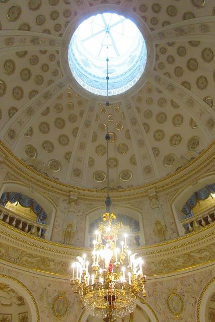 Inside Pavlovsk Palace in Saint Petersburg