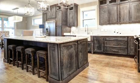 Rustic Gray Cabinet