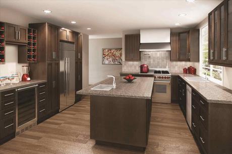 Dark Shades Kitchen Cabinets