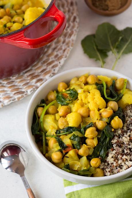 Thai Coconut Chickpea Curry