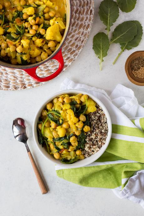 Thai Coconut Chickpea Curry