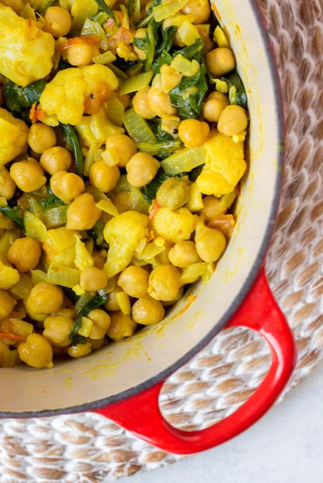 Thai Coconut Chickpea Curry