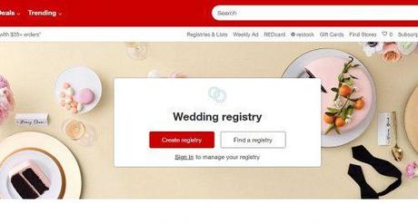 target wedding registry main