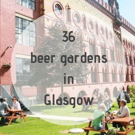 Glasgow bars to soak up some sun