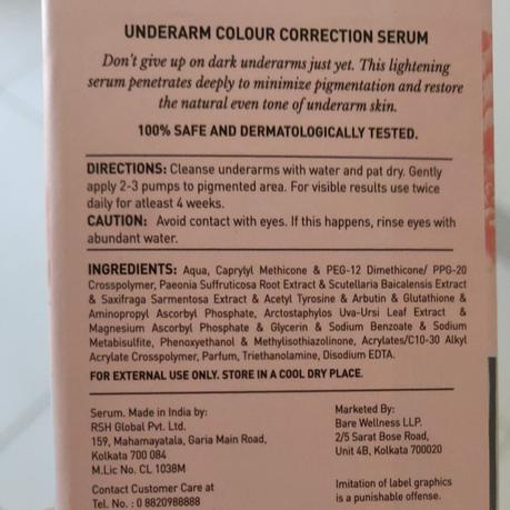 Dot & Key Underarm Colour Correction Serum Review Dot & Key Underarm Colour Correction Serum Review